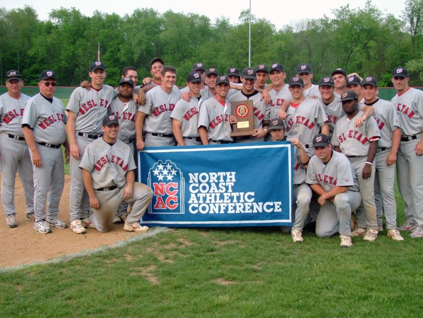 The Baseball Team Wins the NCAC Conference Title