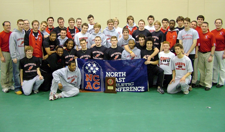 Men’s Track and Field Win NCAC Indoor and Outdoor Championships